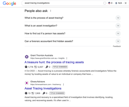 SEO Freelance Case Study: Olvera Advisors