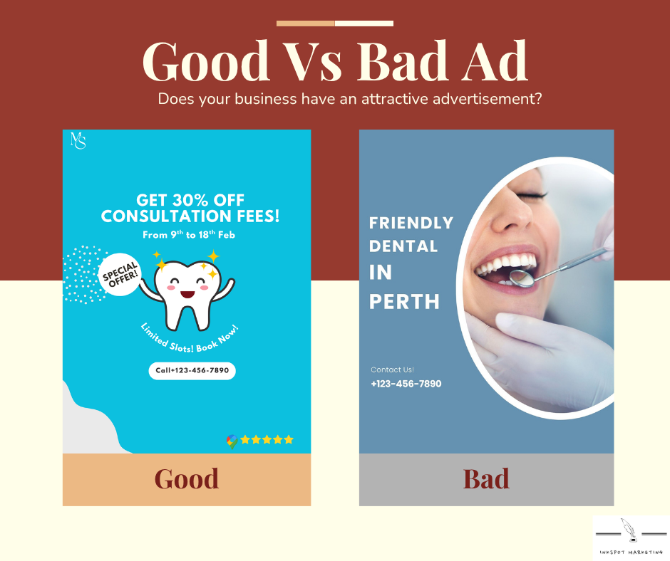 Does you business have an attractive advertisement?