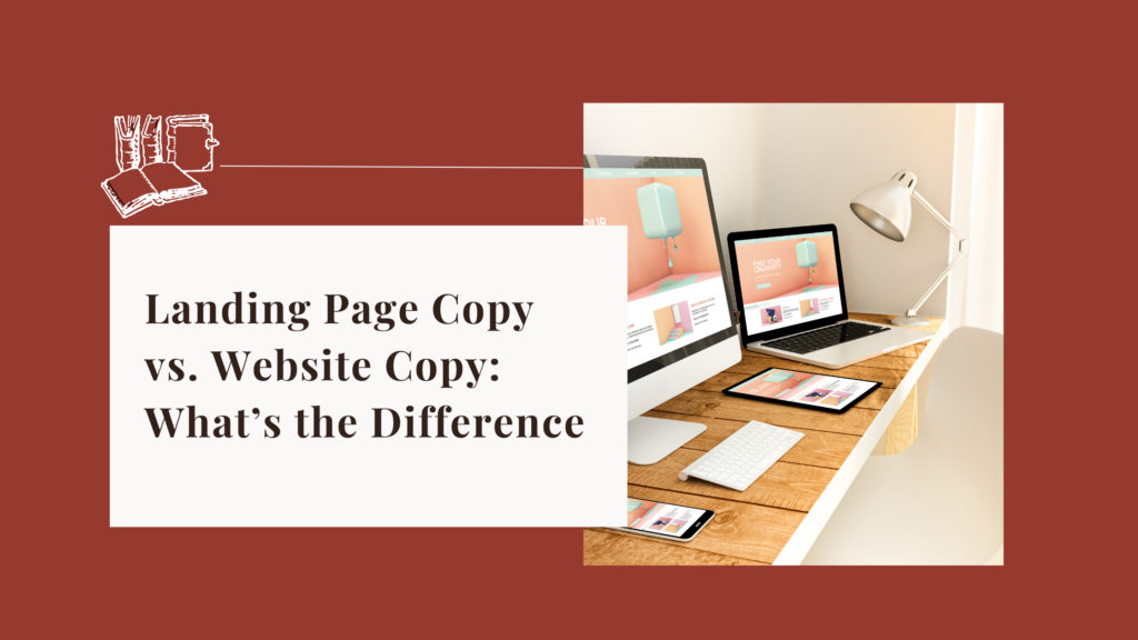 Landing Page copy vs website page copy