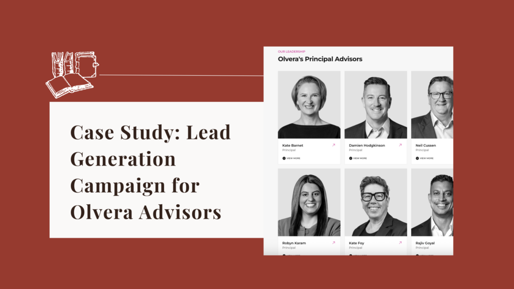Case Study: Lead Gen Campaign with Olvera Advisors