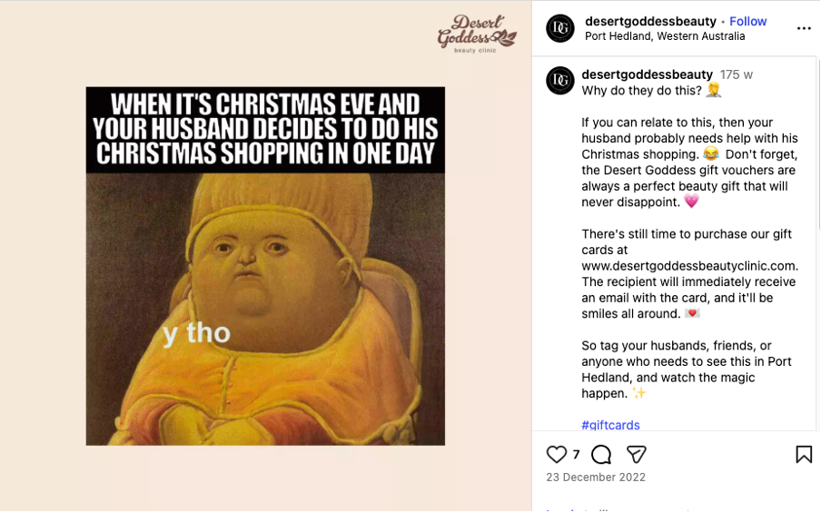 Social media post 6